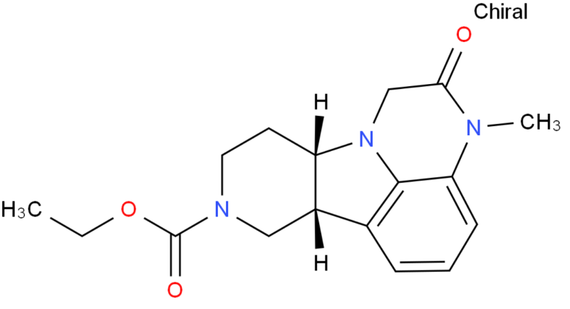 Top quality (6bR,10aS)-Ethyl 3-methyl-2-oxo-2,3,6b,7,10,10a-hexahydro-1H-pyrido[3',4':4,5]pyrrolo[1,2,3-de]quinoxaline-8(9H)-carboxylate cas 313369-25-4 with factory price