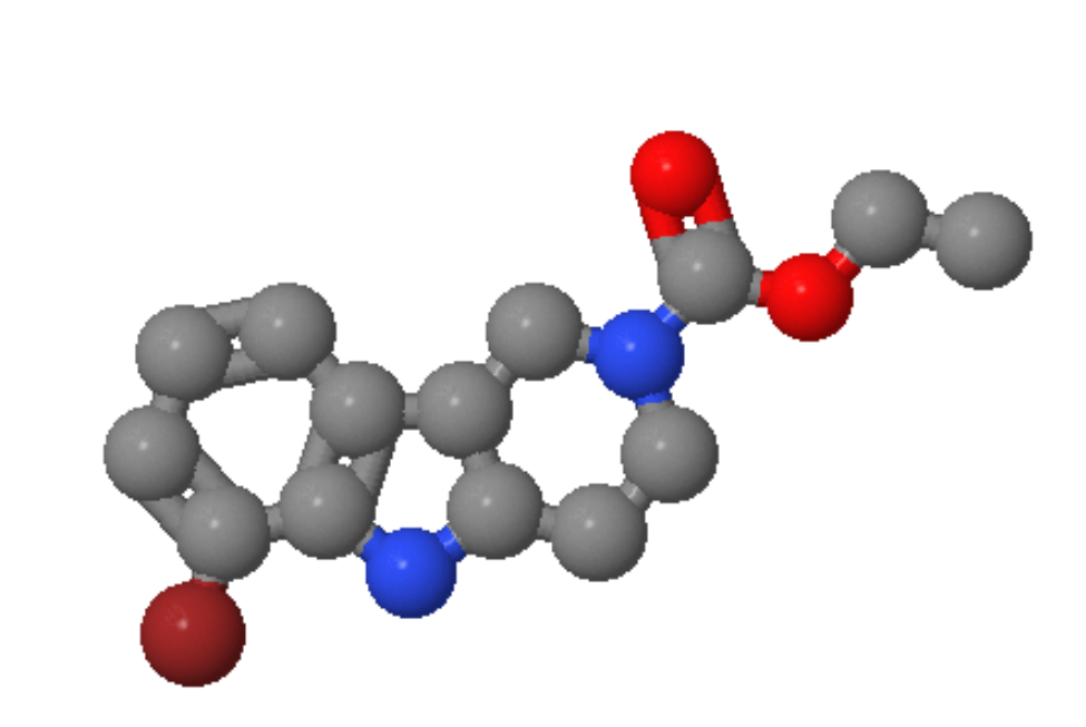 High Prity 99% ethyl(4aS,9bR)-6-bromo-1,3,4,4a,5,9b-hexahydro-2H-pyrido[4,3-b]indole-2-carboxylate CAS 1059630-08-8