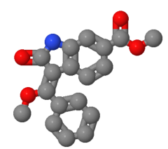 Top quality best selling (E)-methyl 3-(methoxy(phenyl)methylene)-2-oxoindoline-6-carboxylate cas 1168150-46-6 in stock