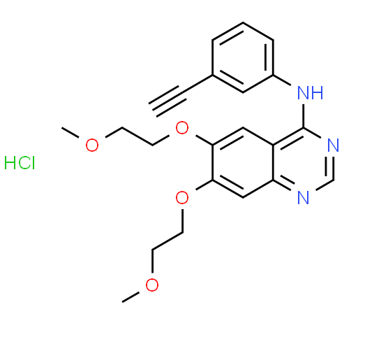 Professional Manufacturer Erlotinib HCl / Erlotinib hydrochloride cas 183319-69-9 with best price