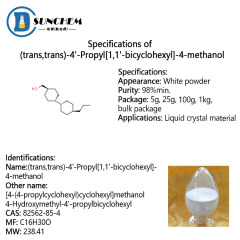 (trans,trans)-4'-Propyl[1,1'-bicyclohexyl]-4-methanol CAS 82562-85-4 with high purity