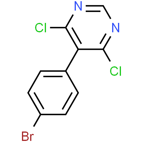 5-(4-bromophenyl)-4,6-dichloropyrimidine CAS 146533-41-7 with high purity