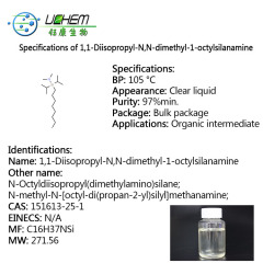 1,1-Diisopropyl-N,N-dimethyl-1-octylsilanamine CAS 151613-25-1