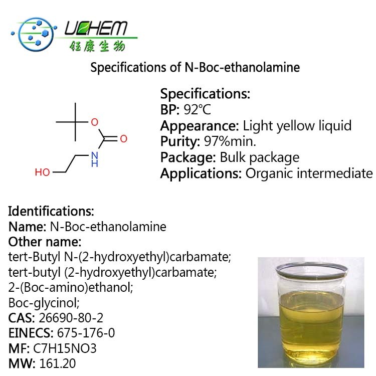 High quality N-Boc-ethanolamine CAS 26690-80-2 in stock