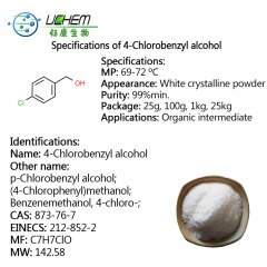 Hot selling high quality 4-Chlorobenzyl alcohol with reasonable price CAS 873-76-7