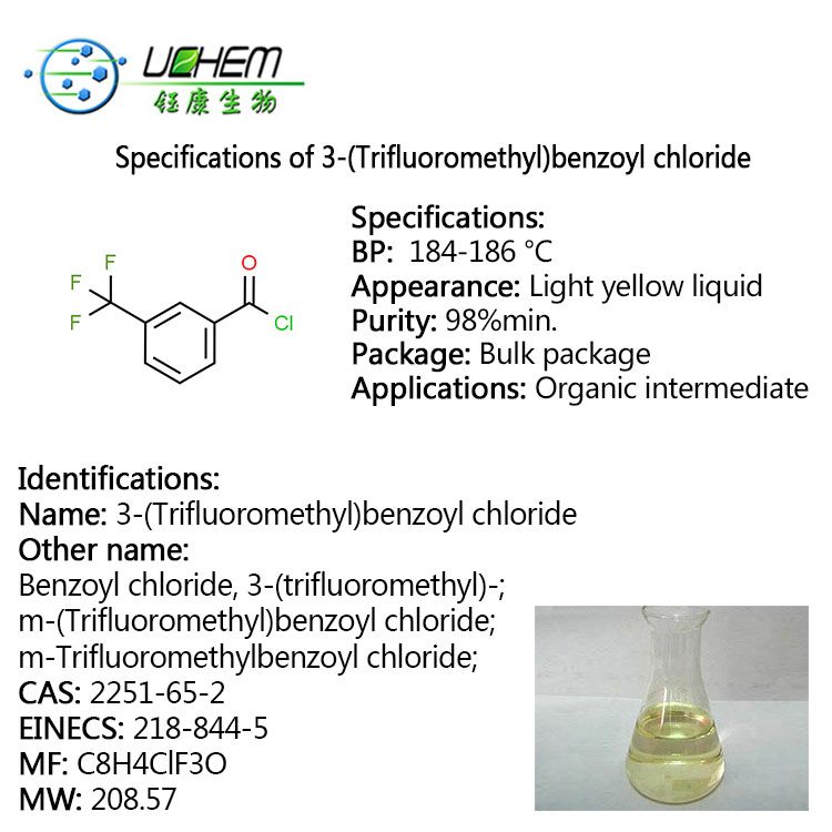 High quality 3-(Trifluoromethyl)benzoyl chloride CAS 2251-65-2 in China