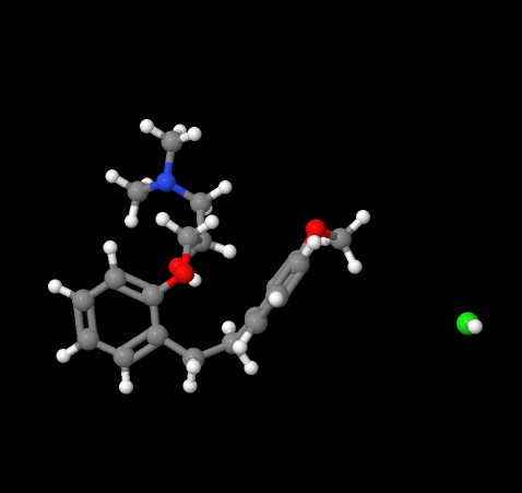 1-(Dimethylamino)-3-(2-(3-methoxyphenethyl)phenoxy)propan-2-ol hydrochloride CAS 135261-74-4