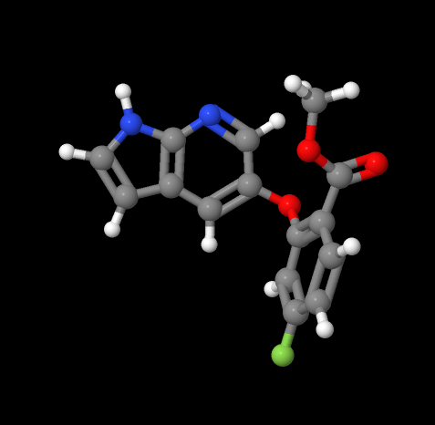 High purity Methyl 2-(1H-pyrrolo[2,3-b]pyridin-5-yloxy)-4-fluorobenzoate CAS 1235865-75-4 With discount price