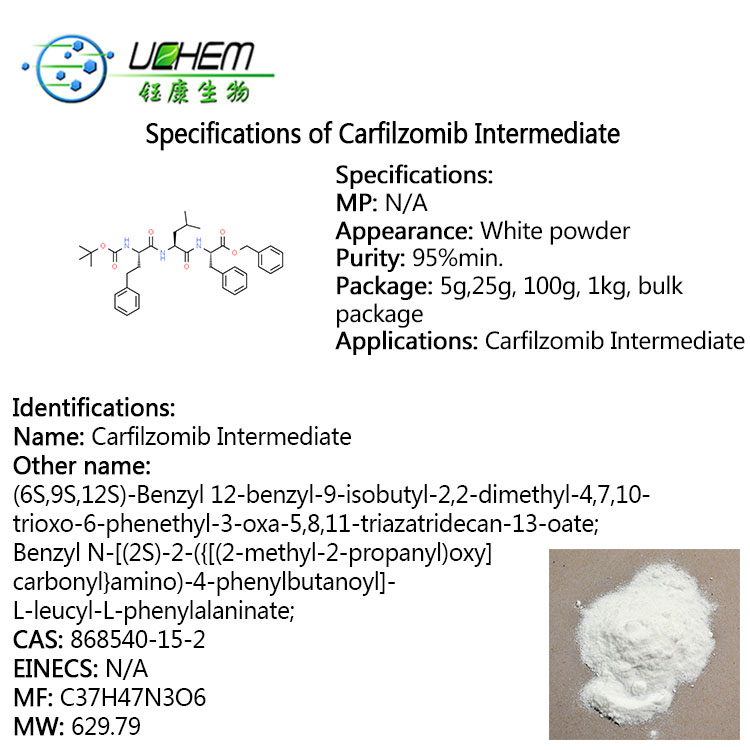 Factory hot selling high purity Carfilzomib Intermediate CAS 868540-15-2 in stock