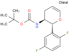 Top quality 2-Methyl-2-propanyl [(2R,3S)-2-(2,5-difluorophenyl)-3,4-dihydro-2H-pyran-3-yl]carbamate cas 1172623-98-1 with factory price
