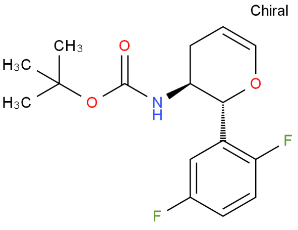 Top quality 2-Methyl-2-propanyl [(2R,3S)-2-(2,5-difluorophenyl)-3,4-dihydro-2H-pyran-3-yl]carbamate cas 1172623-98-1 with factory price