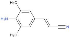 Provide high quality research reagent (E)-3-(4-amino-3,5-dimethylphenyl)acrylonitrile CAS 500292-94-4