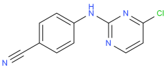 Top quality 4-[(4-chloro-2-pyrimidinyl)amino]benzonitrile cas 244768-32-9 with factory price