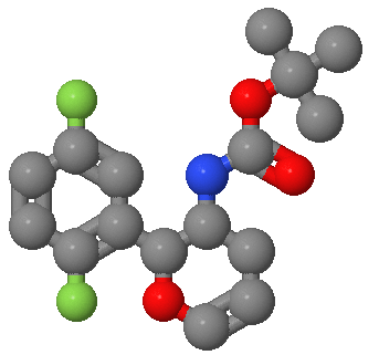 Top quality 2-Methyl-2-propanyl [(2R,3S)-2-(2,5-difluorophenyl)-3,4-dihydro-2H-pyran-3-yl]carbamate cas 1172623-98-1 with factory price