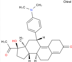 Manufacture supply High quality (11β)-11-[4-(Dimethylamino)phenyl]-17-hydroxy-19-norpregna-4,9-diene-3,20-dione / Ulipristal cas 159811-51-5