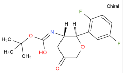Hot selling 99% 2-Methyl-2-propanyl [(2R,3S)-2-(2,5-difluorophenyl)-5-oxotetrahydro-2H-pyran-3-yl]carbamate cas 951127-25-6 with low price