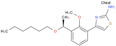 Factory Direct Supply 2-Thiazolamine, 4-[3-[(1S)-1-(hexyloxy)ethyl]-2-methoxyphenyl]- CAS 1110767-98-0