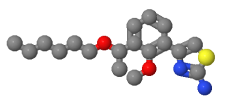 Factory Direct Supply 2-Thiazolamine, 4-[3-[(1S)-1-(hexyloxy)ethyl]-2-methoxyphenyl]- CAS 1110767-98-0