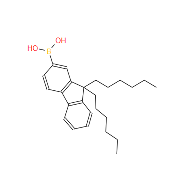 9,9-Dihexyl-9H-fluoren-2-boronic acid CAS:371193-08-7 with best price
