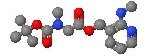 Professional Supplier 2-(methylamino)pyridin-3-yl)methyl2-((tert-butoxycarbonyl)(methyl)amino)acetate with best price CAS 1180002-01-0