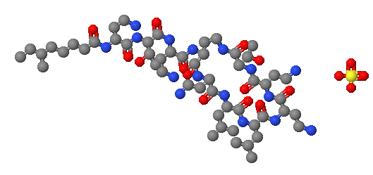 Hot selling 98% Colistin sulfate cas 1264-72-8 with low price
