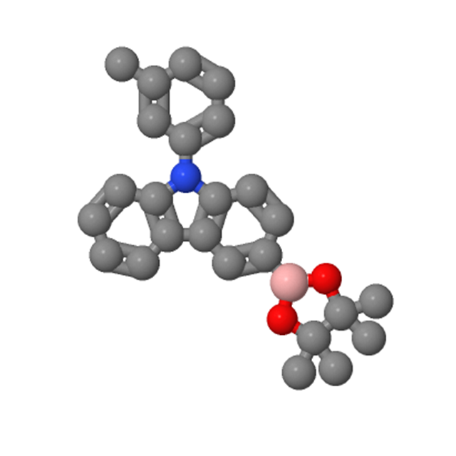 Customized 9-(3-Methylphenyl)-3-(4,4,5,5-tetramethyl-1,3,2-dioxaborolan-2-yl)-9H-carbazole CAS: 1621347-92-9