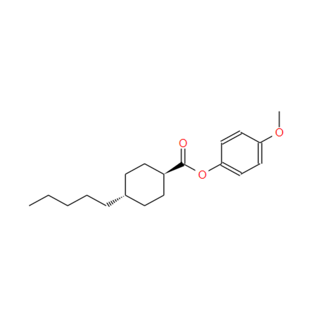 Factory Supply Trans-4-methoxyphenyl 4-pentylcyclohexanecarboxylate CAS: 67589-52-0 with low price