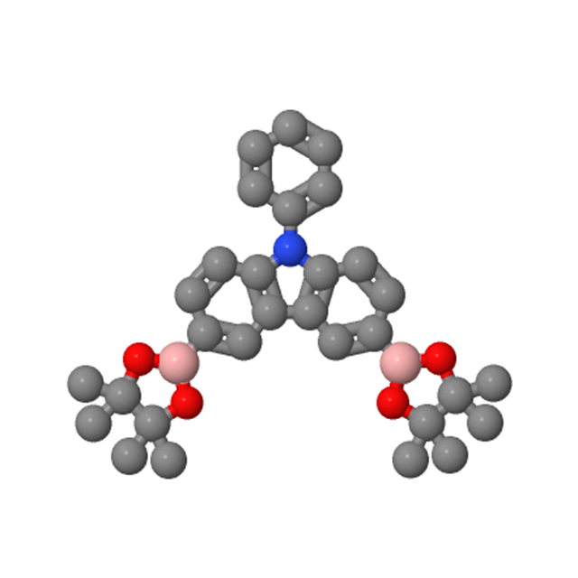 9-Phenyl-3,6-bis(4,4,5,5- tetramethyl-1,3,2-dioxaborolan- 2-yl)-9H-carbazol CAS: 618442-57-2 Made in China