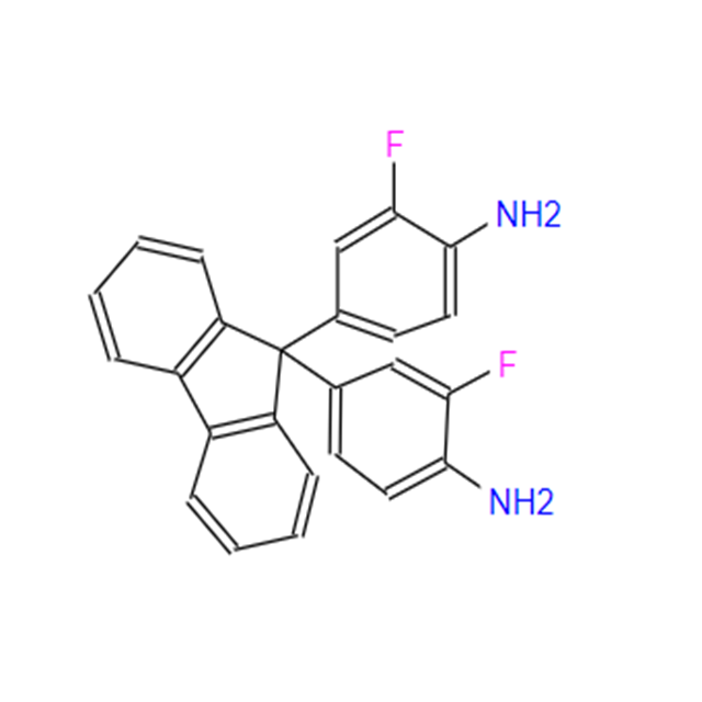 China 9,9-Bis(4-amino-3-fluorophenyl)fluorene CAS :127926-65-2