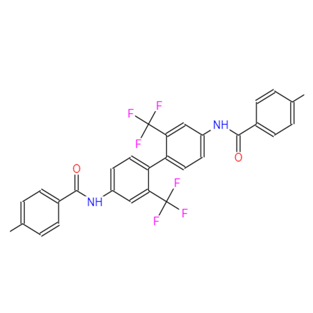 Factory Supply N,N'-(2,2'-bis(trifluoromethyl)-[1,1'-biphenyl]-4,4'-diyl)bis(4-aminobenzamide) CAS: 1449757-11-2 with low price