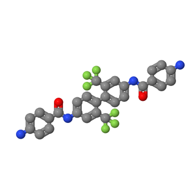 Factory Supply N,N'-(2,2'-bis(trifluoromethyl)-[1,1'-biphenyl]-4,4'-diyl)bis(4-aminobenzamide) CAS: 1449757-11-2 with low price