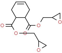Top quality bis(2,3-epoxypropyl) cyclohex-4-ene-1,2-dicarboxylate cas 21544-03-6 with factory price