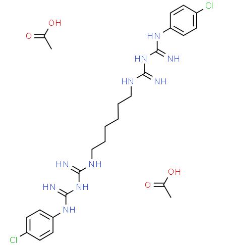 Provide Chlorhexidine Diacetate CAS: 56-95-1 with high quality