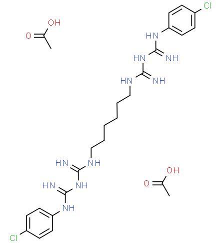 Provide Chlorhexidine Diacetate CAS: 56-95-1 with high quality