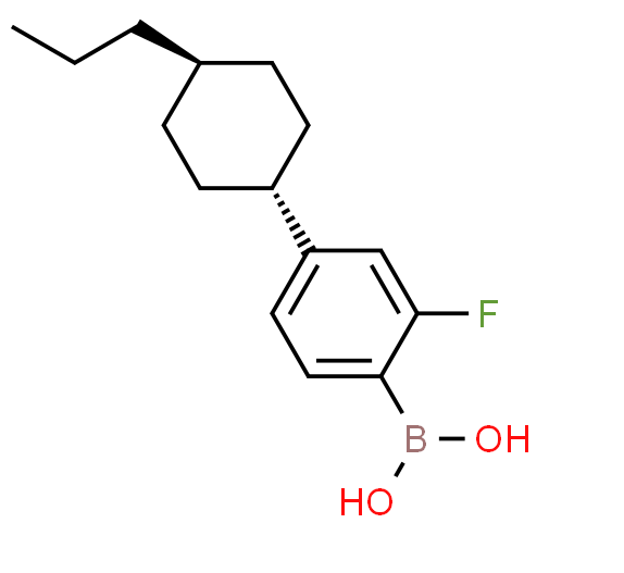 High quality Liquid crystal intermediates 2-Fluoro-4-(trans-propylcyclohexyl)phenylboronic acid cas 159119-10-5 in factory