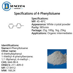 High quality Liquid crystal intermediates 4-Phenyltoluene cas 644-08-6 in stock