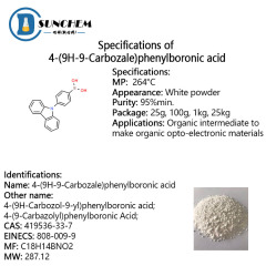 Wholesale Price (4-(9H-Carbazol-9-yl)phenyl)boronic acid cas 419536-33-7