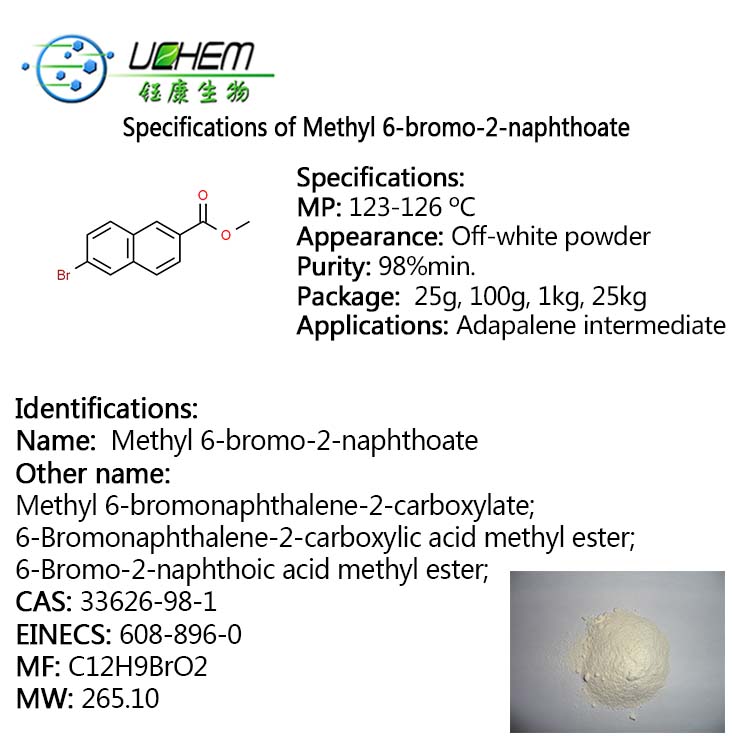 High quality Methyl 6-bromo-2-naphthoate cas 33626-98-1