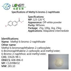 High quality Methyl 6-bromo-2-naphthoate cas 33626-98-1