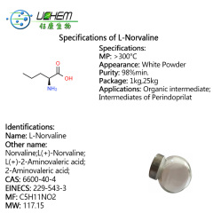 Hot selling L-Norvaline CAS 6600-40-4 with best price
