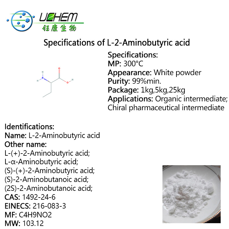 China factory supply L-Aminobutyric Acid CAS 1492-24-6