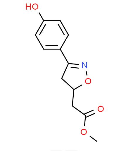 Professional Supplier Methyl [3-(4-hydroxyphenyl)-4,5-dihydro-1,2-oxazol-5-yl]acetate with best price CAS 478336-92-4