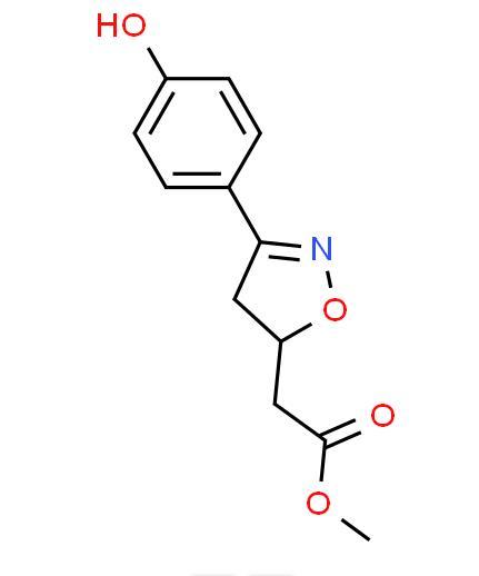 Professional Supplier Methyl [3-(4-hydroxyphenyl)-4,5-dihydro-1,2-oxazol-5-yl]acetate with best price CAS 478336-92-4