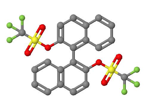 Manufacture supply High quality (R)-(-)-1,1'-Binaphthol-2,2'-bis(trifluoromethanesulfonate) cas 126613-06-7