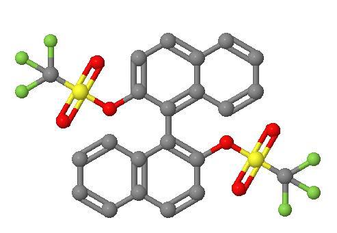 Manufacture supply High quality (R)-(-)-1,1'-Binaphthol-2,2'-bis(trifluoromethanesulfonate) cas 126613-06-7