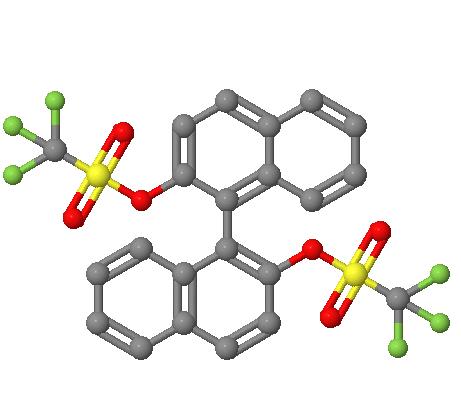 Professional Supplier (S)-(+)-1,1'-Binaphthol-2,2'-bis(trifluoromethanesulfonate) with best price CAS 128544-05-8