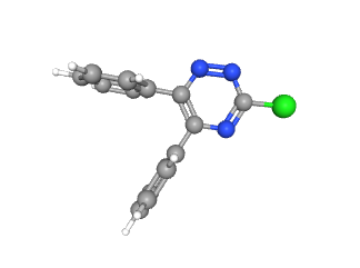 China factory price 3-Chloro-5,6-diphenyl-1,2,4-triazine CAS 34177-11-2 with high purity