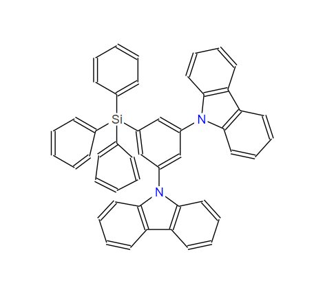 9,9'-[5-(triphenylsilyl)-1,3-phenylene]bis-9H-carbazole cas 850221-63-5