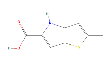 High purity 98% 2-Methyl-4H-thieno[3,2-b]pyrrole-5-carboxylic acid CAS 332099-14-6 in stock