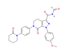 N-Formyl-1-(4-methoxyphenyl)-7-oxo-6-[4-(2-oxo-1-piperidinyl)phenyl]-4,5,6,7-tetrahydro-1H-pyrazolo[3,4-c]pyridine-3-carboxamide CAS 1351611-14-7 with good quality